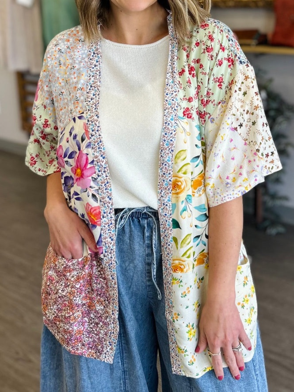 Paani: ‘Garden Mosaic Kimono’